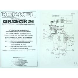 Ersatzteilplan Deckel GK12/21 bis Bj 75 
