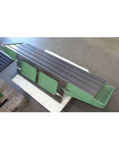 Zusatztisch FP3LV, gebr., GRÜN, Deckel Fräsmaschine