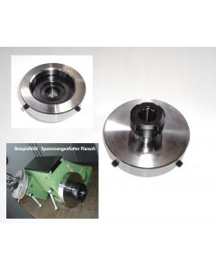 Spannzangenflansch ER32 D130 (neu) für SK40 Teilkopf Deckel Fräsmaschine