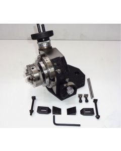 Teilapparat,Rundtisch D100, Winkel Dreibackenfutter D65mm Fräsmaschine (neu)