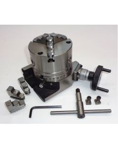 Teilapparat,Rundtisch D100, Winkel Dreibackenfutter D100mm Fräsmaschine (neu)