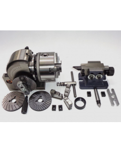 Teilapparat schwenkbar Winkelpl. Dreibackenfutter D125mm Fräsmaschine (neu)