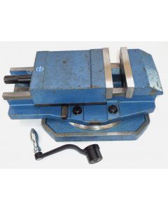 Maschinen-Schraubstock Röhm 135 mm mit Drehplatte (gebraucht) Deckel Fräsm.