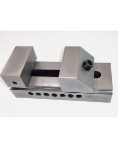 Schleif- Schraubstock Niederzug, Backenbreite 100mm gebr. Deckel Fräsmaschine