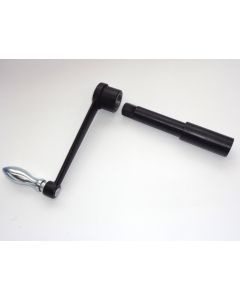 Handkurbel für Hilma Hydraulik Schraubstock B200 Sechskant SW24 Deckel