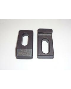 2 Spannpratzen für Maschinen-Schraubstock Allmatic100mm