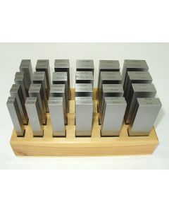 Parallelleistensatz 125mm 08x11-14x42 mm 24-Paar Holzständer