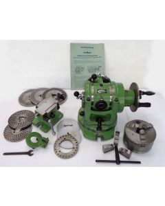 Teilapparat Walter HU100E Dreibackenfutter D125 Fräsmaschine (gebr.)