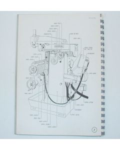 Ersatzteilplan Deckel Fräsmaschine FP3 aktiv TNC113 ab Bj.1980