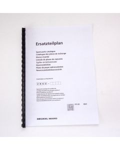 Ersatzteilplan Deckel Fräsmaschine FP3-50 2860