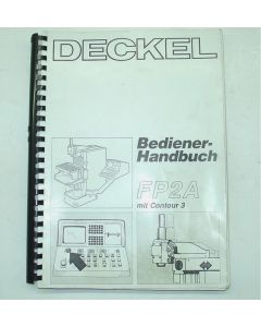 Betriebsanleitung (Bedienerhandbuch) FP2A 2819 bis Bj.88 Contour 3