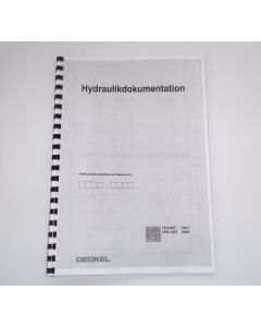 Hydraulikdokumentation für Deckel FP5-80T, FP6-100T
