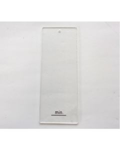 Ölstand Schild 80x210mm für Deckel NC Fräsmaschine (neu)