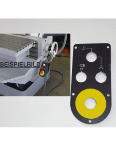 Blende Handsteuerleiste FP4MK 2203-2436 Deckel Fräsmaschine (neu)