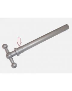 Anzugstange gebraucht S20x2 D25mm für Teilkopf Deckel Fräsmaschine