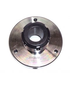 Spannzangenflansch ER32 D100 / 72 mm Drehmaschine/ Fräsmaschine