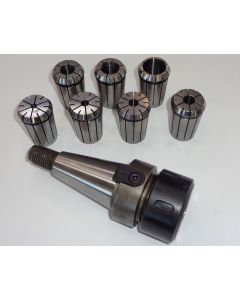 Spannzangenfutter gebr. SK40 S20x2 OZ462 OZ25  D6 8 10 12 16 20 25mm Deckel