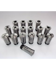 Spannzangensatz 5C 385E Vierkant VK 3-19 mm, 1mm steigend