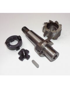 Kombiaufsteckdorn MK4 S20x2 D27 mit Fräser D62 H36 (gebraucht)