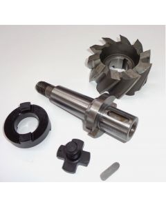 Kombiaufsteckdorn MK4 S20x2 D32 mit Fräser D98 (gebraucht)