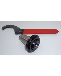 Spannzangenaufnahme SK40 (mit Abdrückmutter) für 355E mit Schlüssel