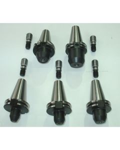 Flächenspannfutter Satz SK40 (DIN69871 + Bolzen S20x2) D6 bis D40 Deckel