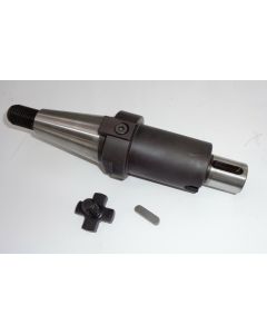Kombiaufsteckdorn gebr. SK40 S20x2 D27 z.B. für Deckel Fräsmaschine