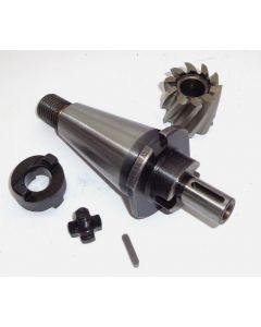 Kombiaufsteckdorn SK40 S20x2 D16 + Fräser D37mm (gebraucht) Deckel Fräsmaschine