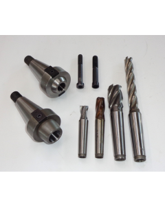 2 Kegelreduzierhülse gebr. SK40 S20x2 MK2,3 +4 Fräser Deckel Fräsmaschine