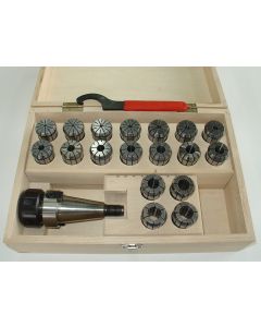 Spannzangenfutter SK40 S20x2 OZ462 OZ25 (gebraucht) Mittn. 3-20 Schl. H Kasten