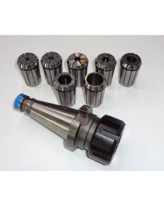 Spannzangenfutter gebr. SK40 DIN2080 OZ462 OZ25 (7Stk) Deckel Fräsmaschine