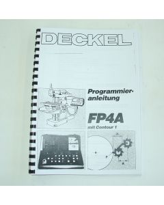 Deckel FP4A 41A 42A 2301 Schaltplan Elektrische Unterlagen 