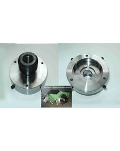 Spannzangenflansch ER40 D130 (neu) für SK40 Teilkopf Deckel Fräsmaschine