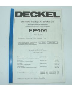 Elektrische Unterlagen (Schaltplan) Deckel FP4M bis Bj.86