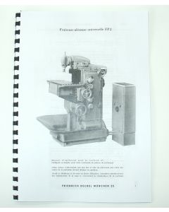 Betriebsanleitung (Bedienerhandbuch) FP2 bis Bj.60 französisch