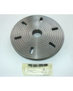 Planscheibe neuwertig D250 mm neu für Deckel-Teilapparat SK40
