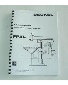 Betriebsanleitung (Bedienerhandbuch) FP3L bis Bj.74