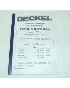 Elektrische Unterlagen (Schaltplan) Deckel FP3L-3LV ab Bj.78