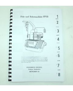 Betriebsanleitung (Bedienerhandbuch) FP33