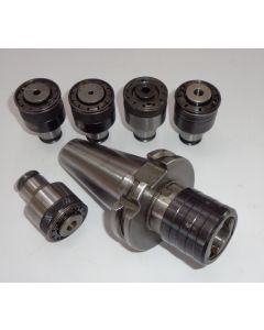 Gewindeschneid- Schnellwechselfutter (gebraucht) SK40 DIN69871 Gr.1 (5 Einsätze)