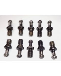 10 Anzugsbolzen SK40 DIN2080 Hermle L47 mit O-Ring (gebraucht)