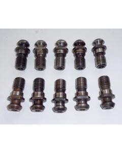 10 Anzugsbolzen SK40 ISO 7388 II B MAHO mit Bohrung ohne O-Ring (gebraucht)