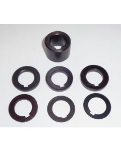 Fräsdorn Zwischenring Satz gebr. D16 (7 Stück) L 0,5, 1, 3, 4, 5, 6, 20