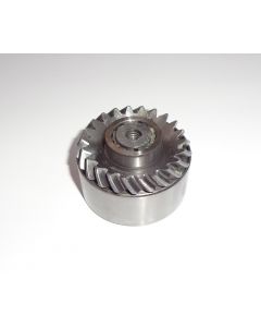 Kegelrad mit Lagerung für Wechselräder am Teilkopf  Deckel S1