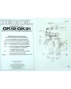 Ersatzteilplan Deckel GK12/21.