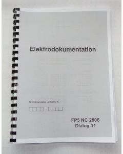 Elektrische Unterlagen (Schaltplan) Deckel FP5NC D11 2806