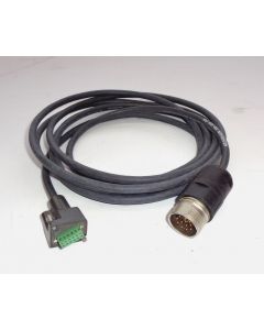 Anschlußkabel gebr. Id.Nr. 310123-03 LS-Buchse klein 12-polig auf 12-polig 3m
