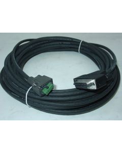 Anschlußkabel NEU Id. 298430-12 LS-Buchse klein 12-polig auf Sub-D-15polig 12m