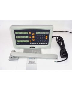 Digitalanzeige Typ K+C Emittent (neu) für Fräsmaschine 3 Achsen 7Pol.Rundstecker