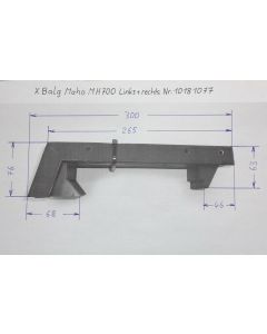 Balg X MH700 MH700C links, rechts, (10181077), Maho Fräsmaschine